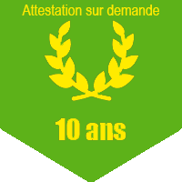 Garantie décennale, attestation sur demande